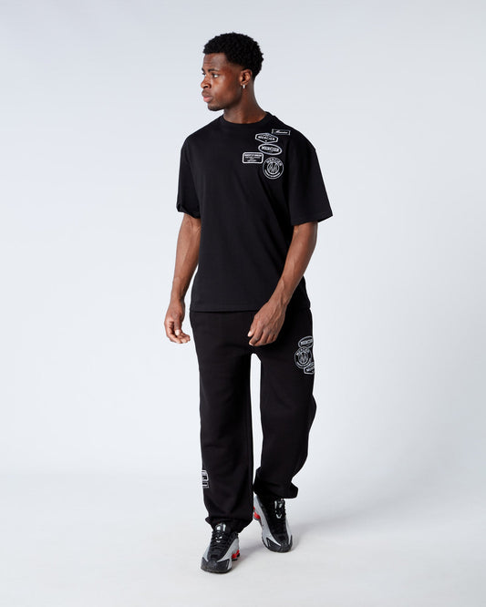 Mercier black OG badge drop t-shirt