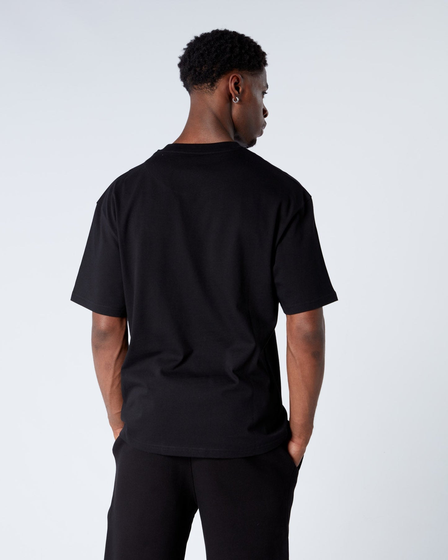 Mercier black OG badge drop t-shirt