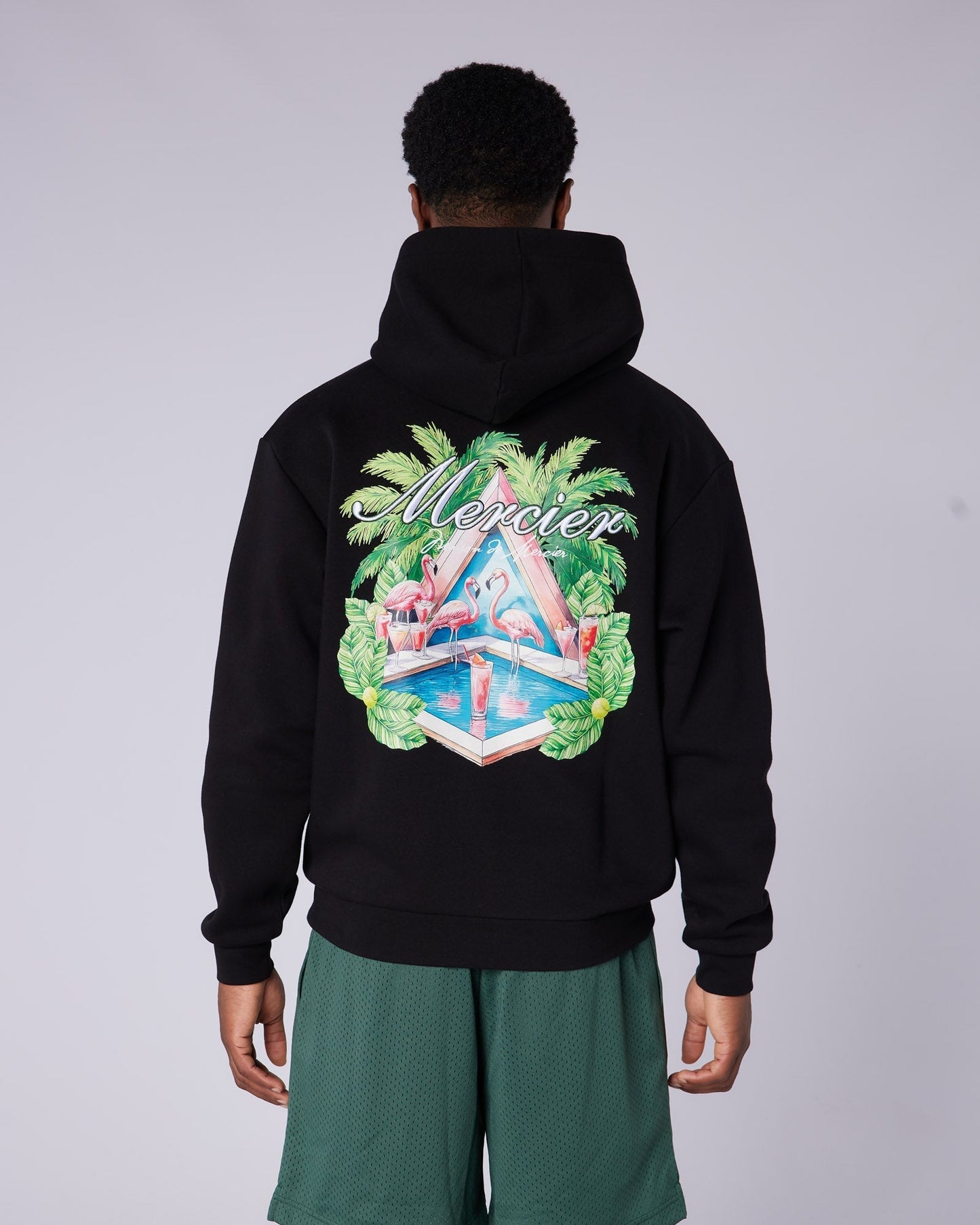 Mercier black Prism Serve hoodie