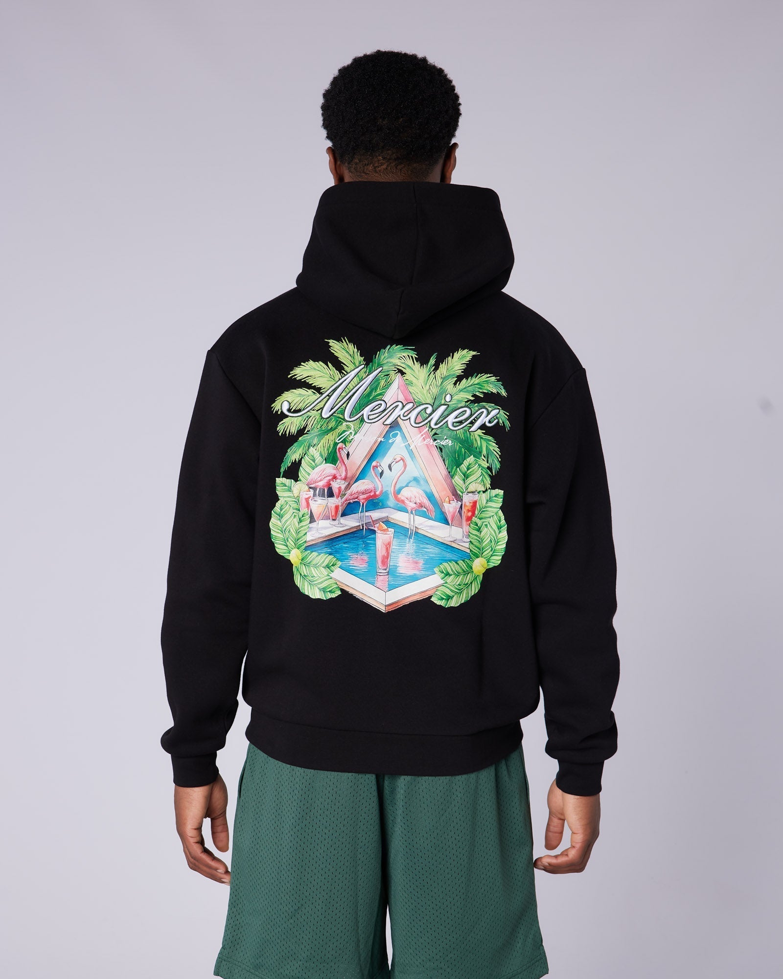 Mercier black Prism Serve hoodie