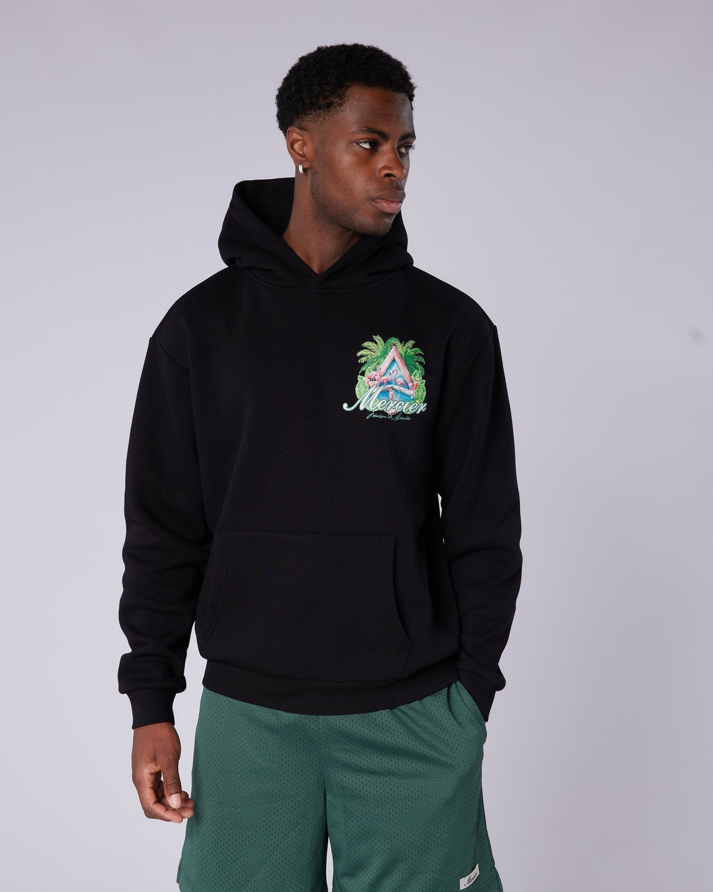 Mercier black Prism Serve hoodie