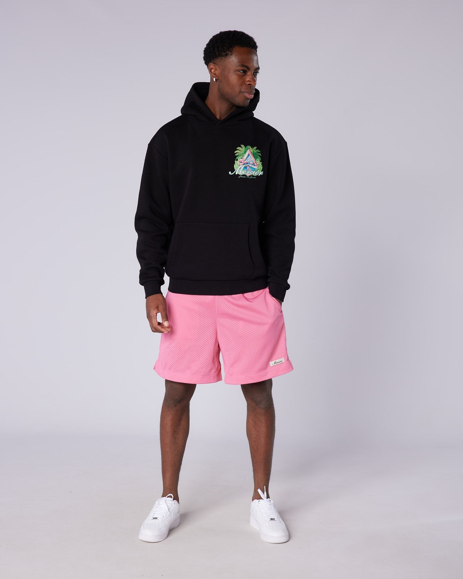 Mercier black Prism Serve hoodie