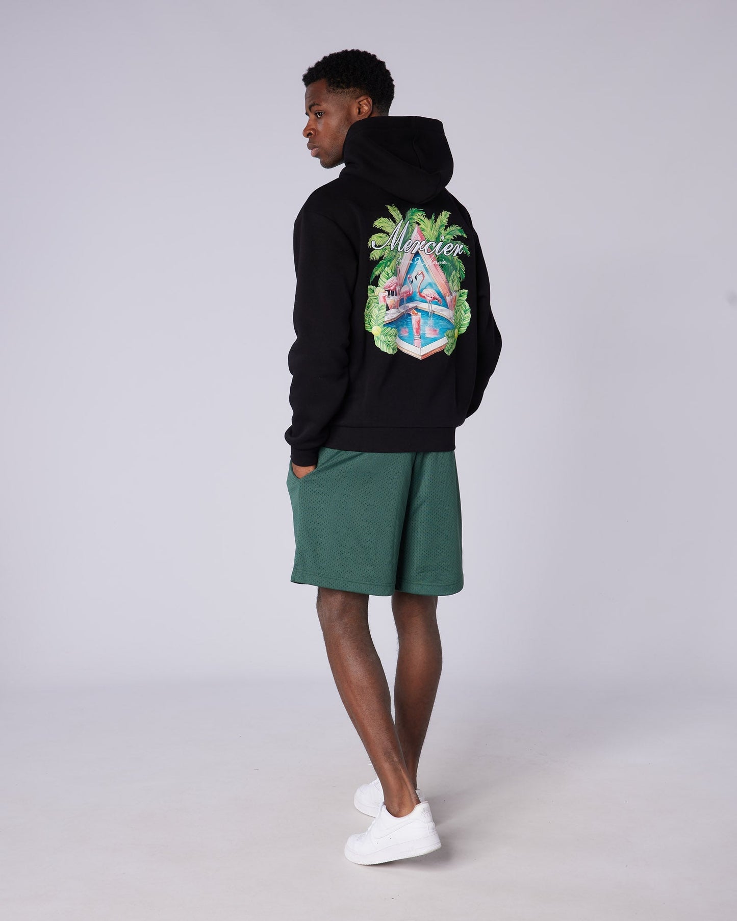 Mercier black Prism Serve hoodie