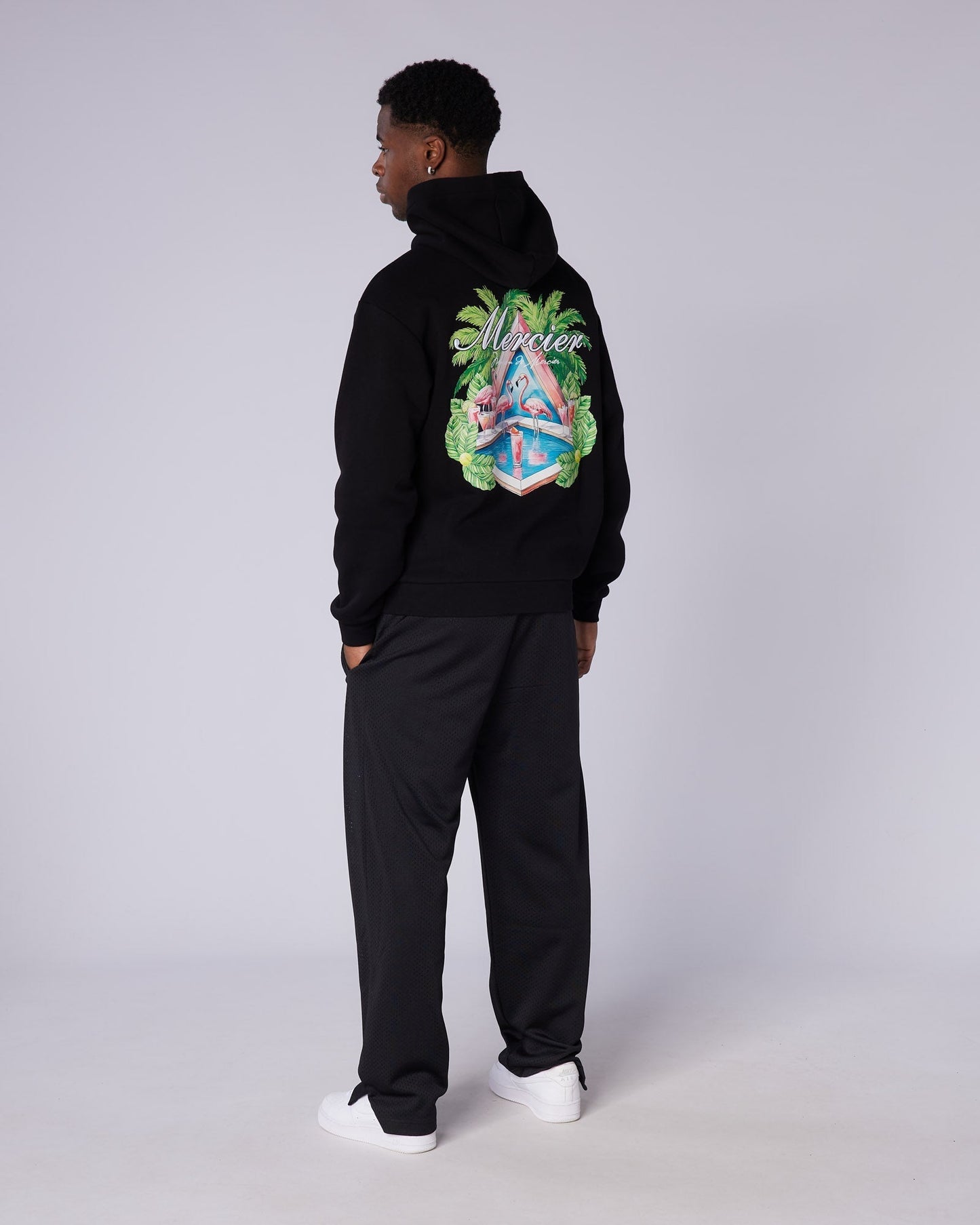 Mercier black Prism Serve hoodie