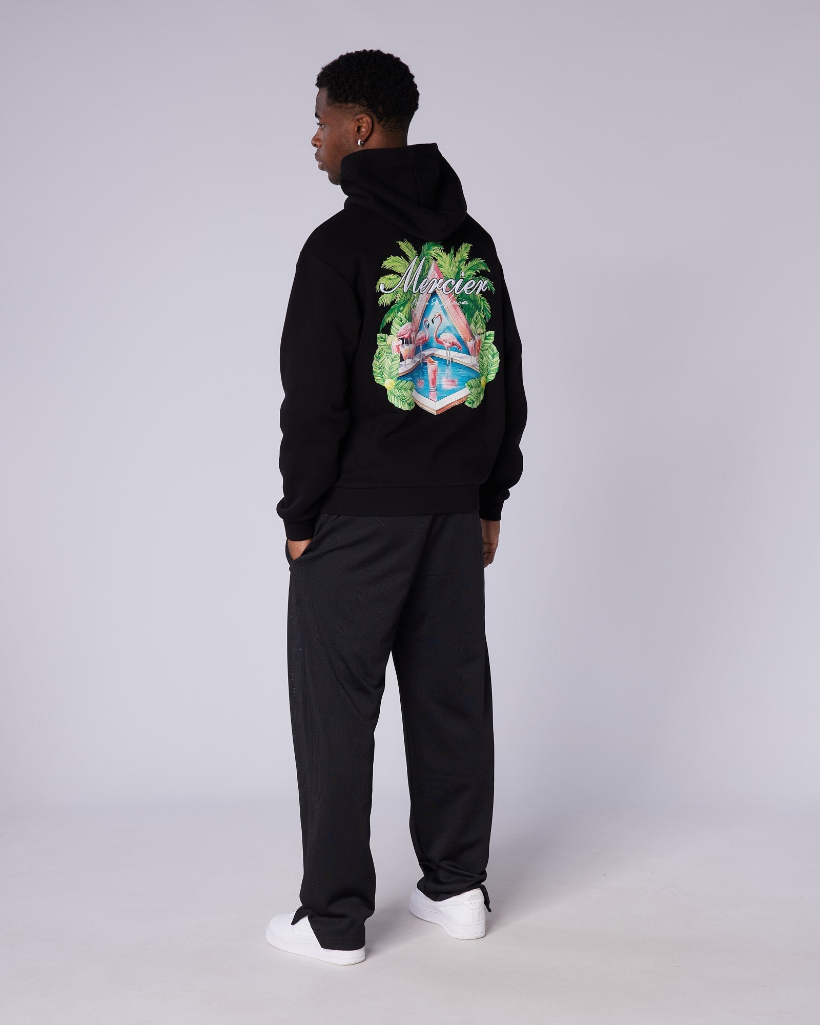 Mercier black Prism Serve hoodie