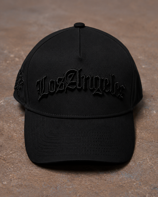 Mercier black Rotation snapback cap