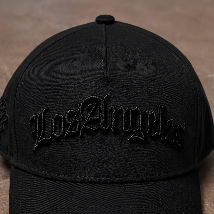 Mercier black Rotation snapback cap