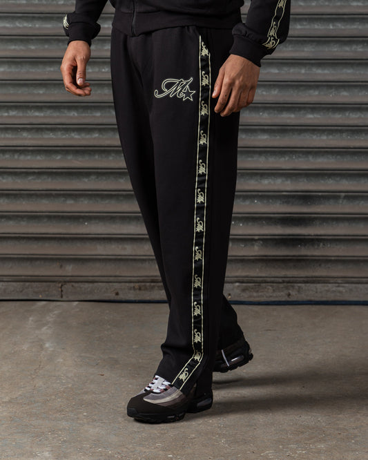 Mercier black Runway track pants
