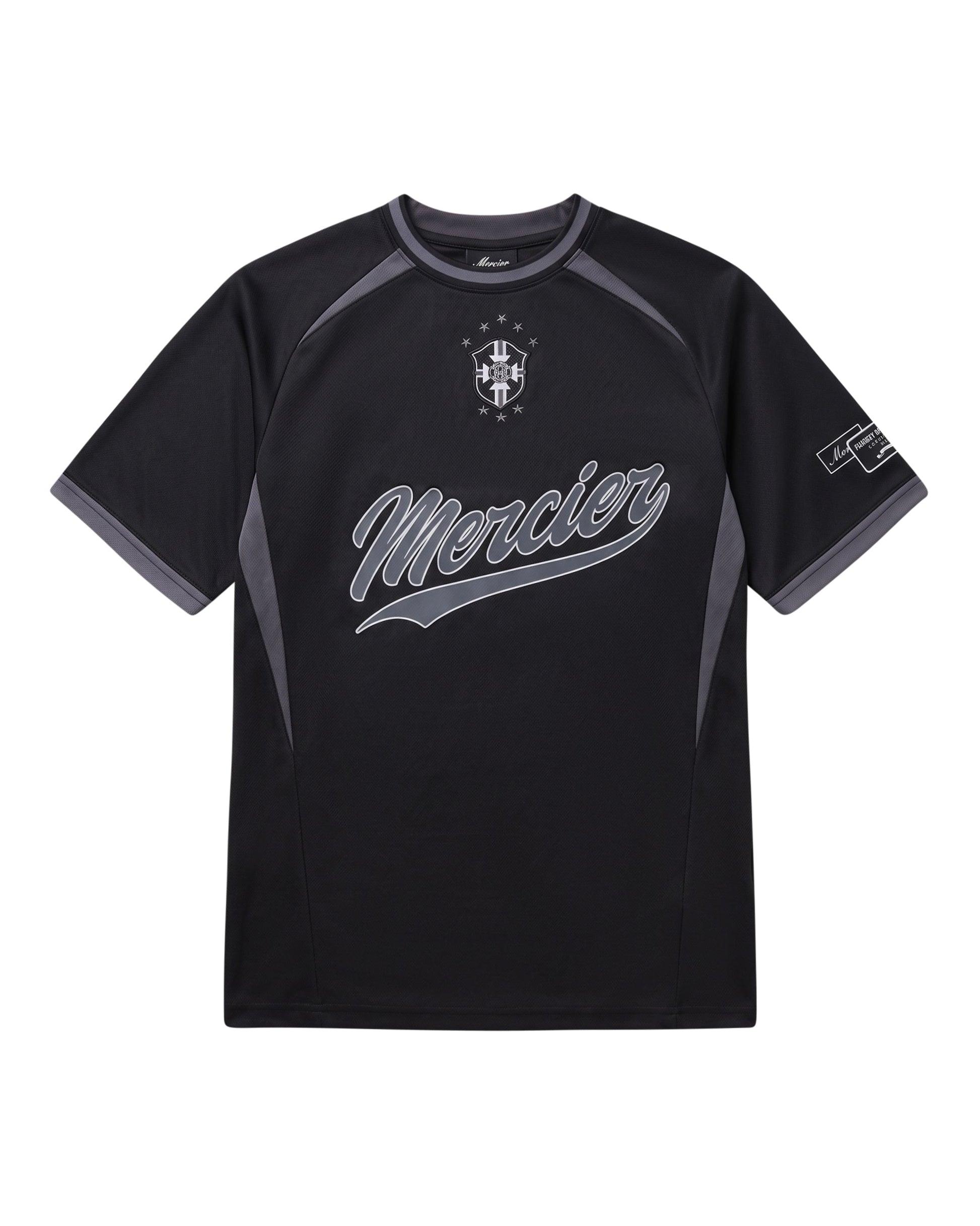 Mercier black World Cup shirt