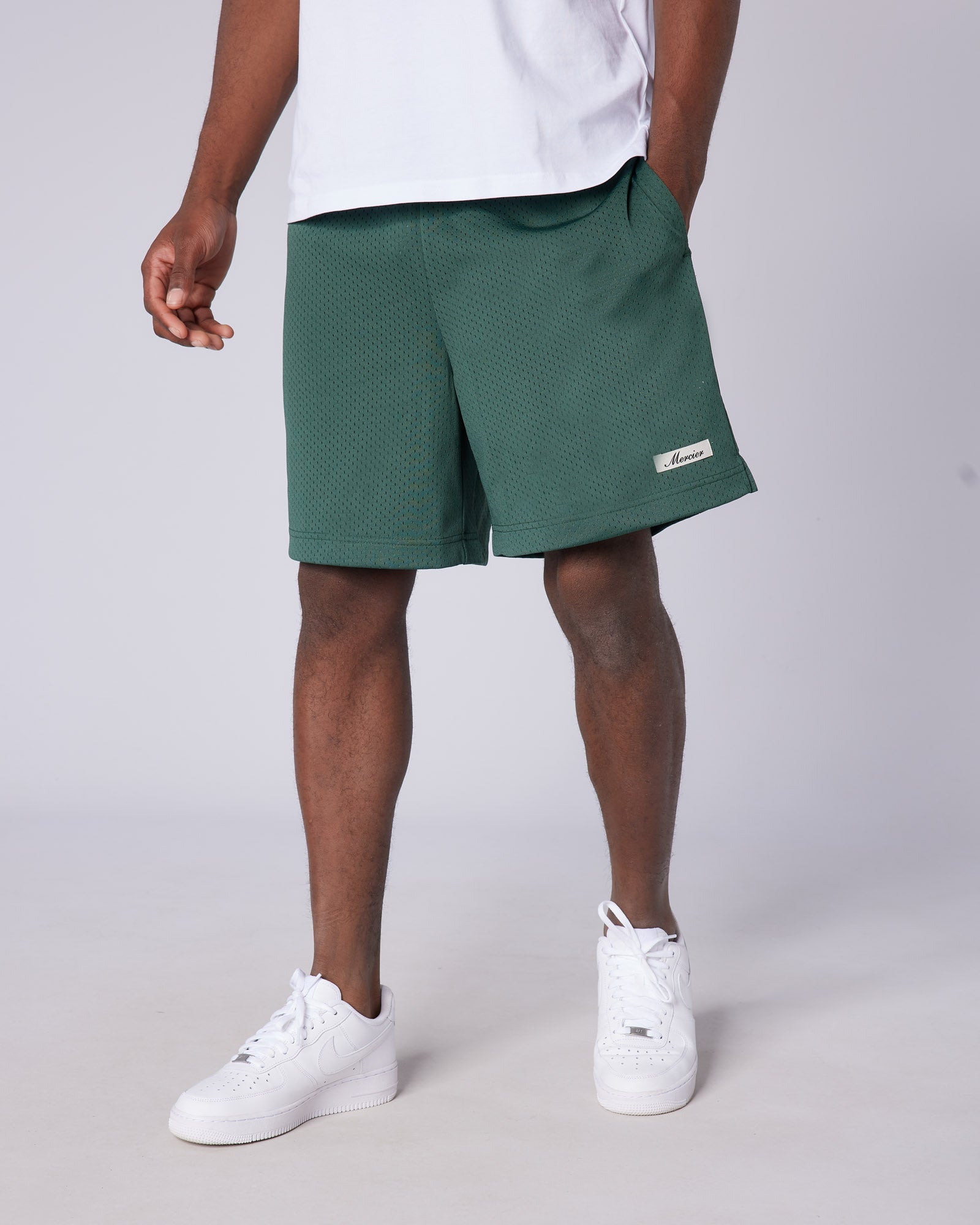Mercier green Fracture shorts