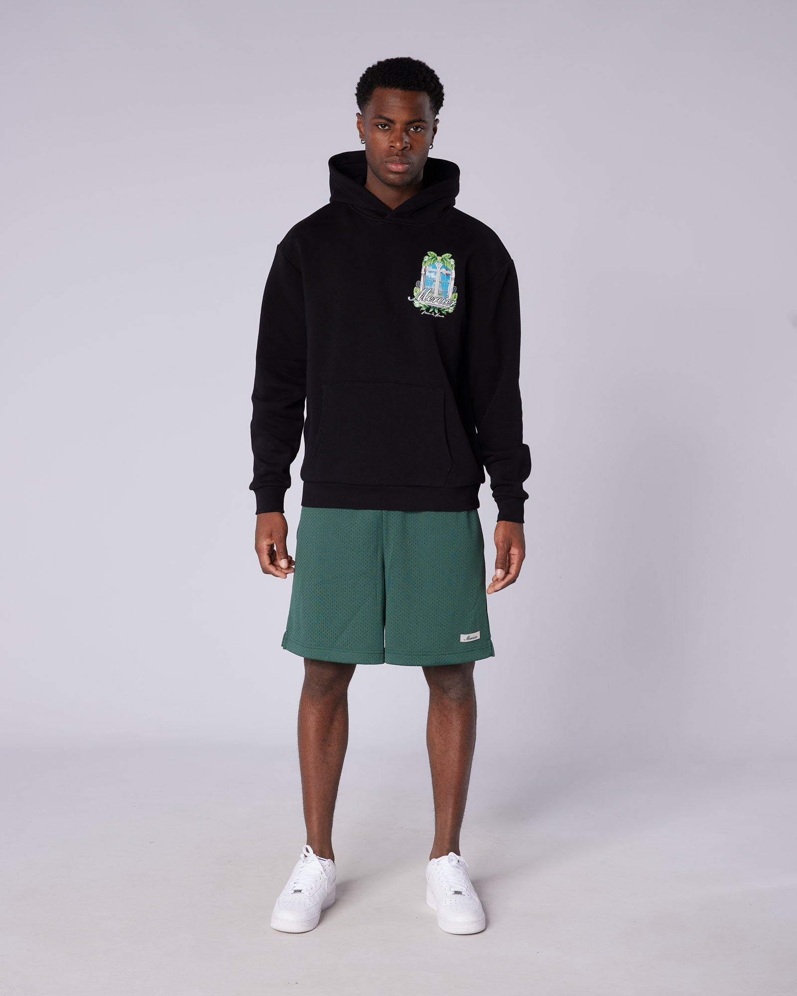 Mercier green Fracture shorts