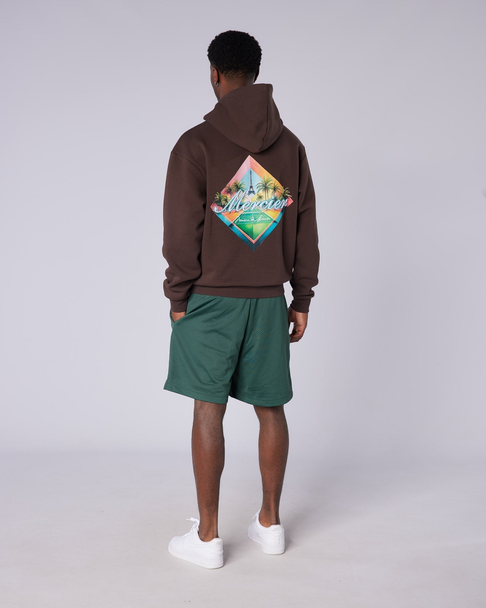 Mercier green Fracture shorts