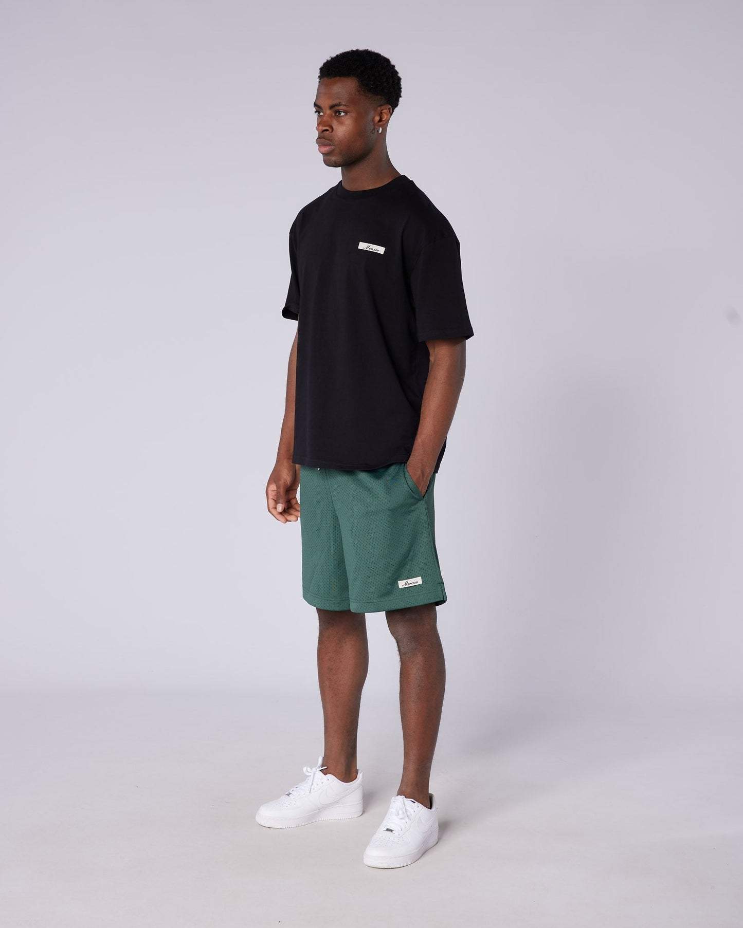 Mercier green Fracture shorts