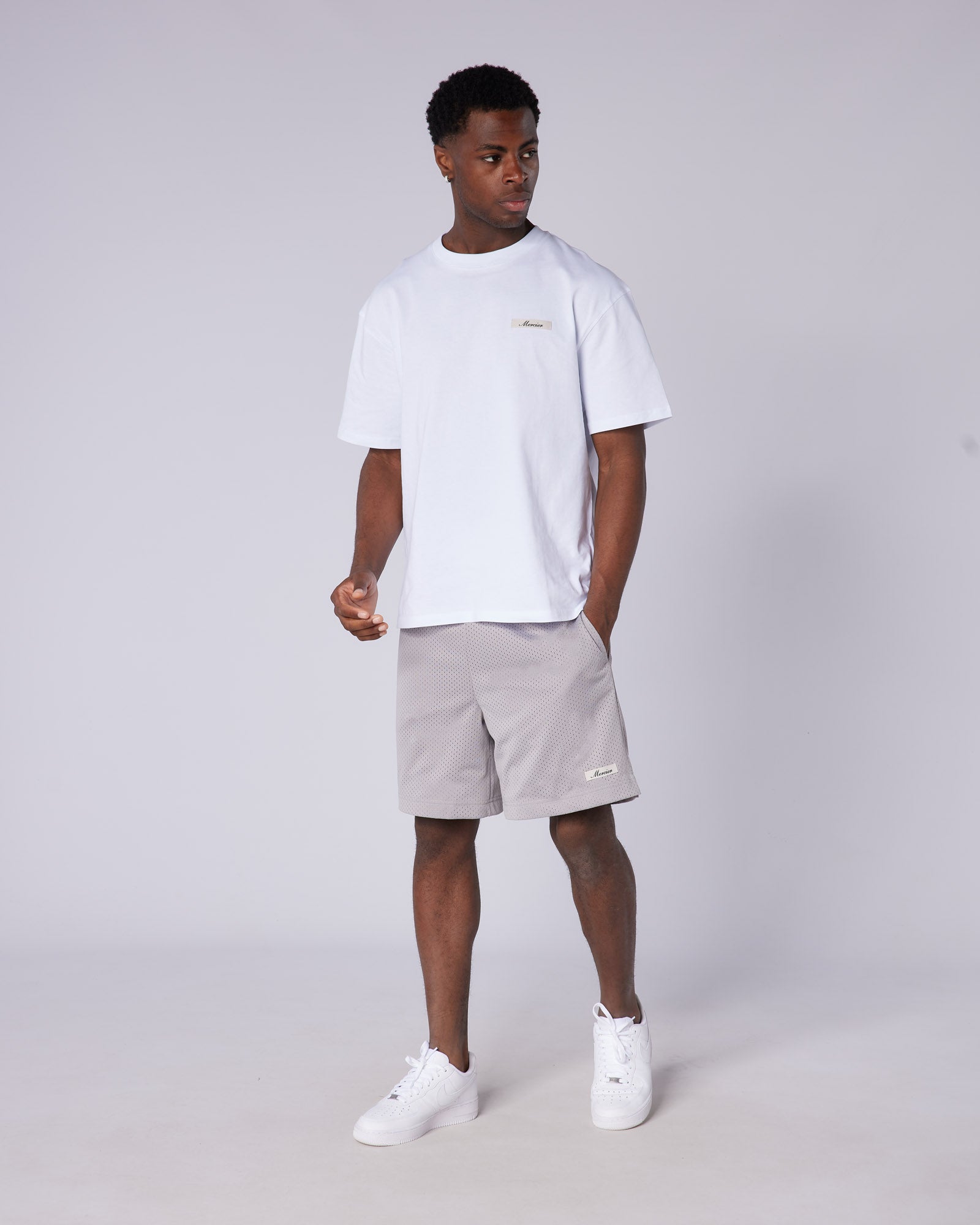 Mercier grey Fracture shorts