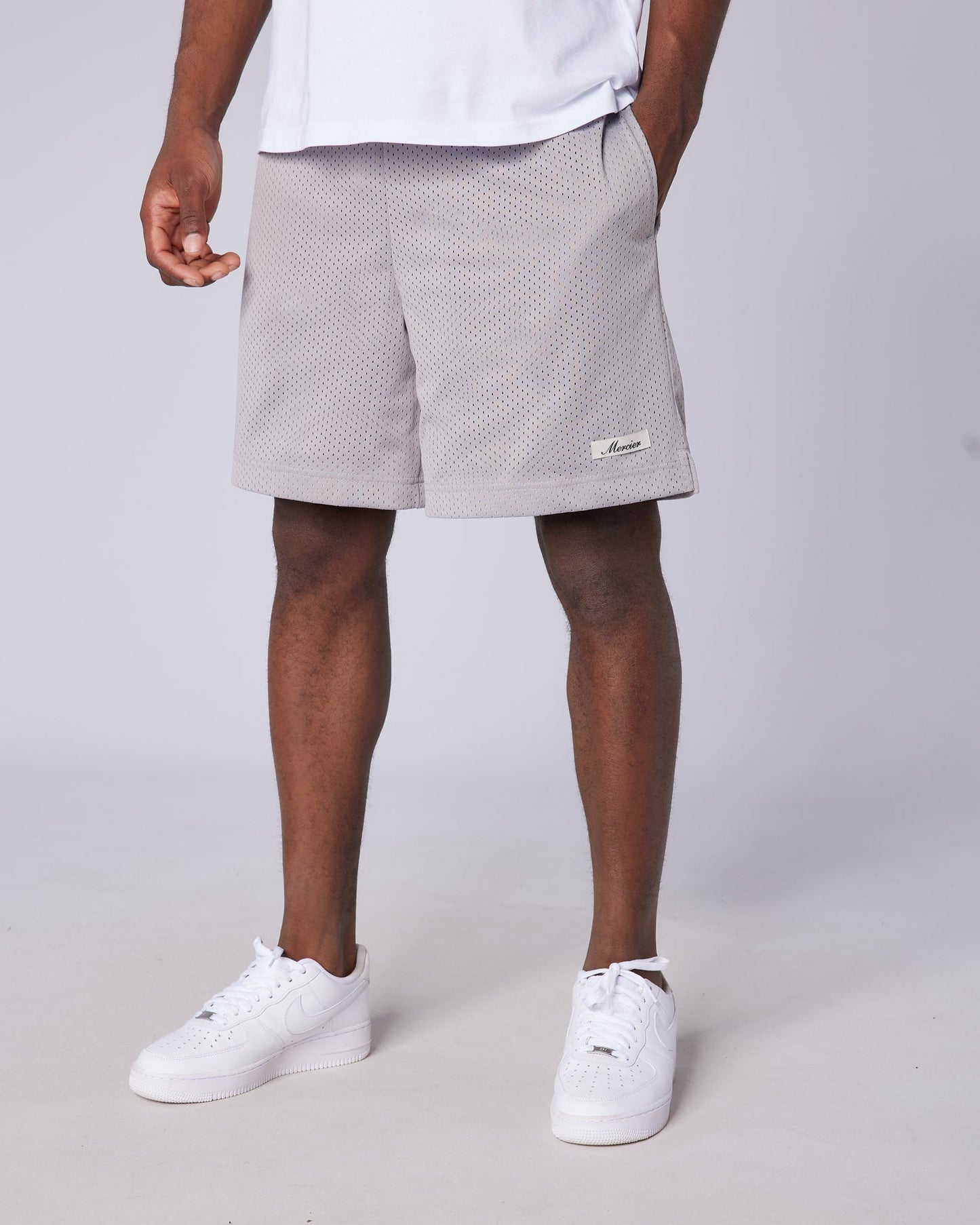 Mercier grey Fracture shorts
