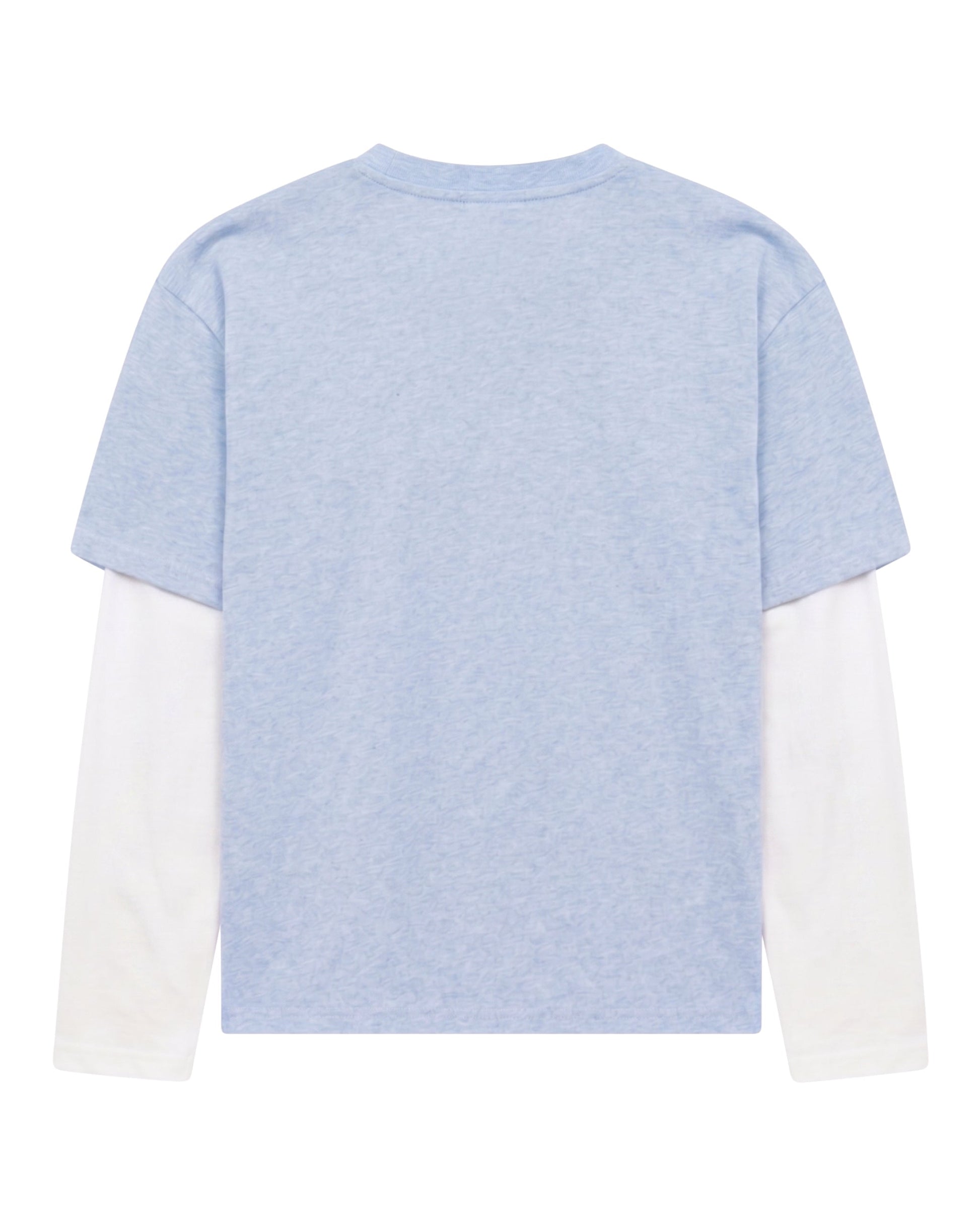 Mercier grey OG Lightening faux layer top