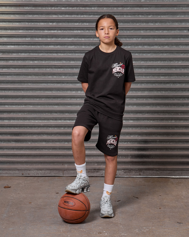 Mercier junior black Guerrilla shorts