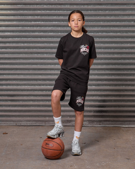 Mercier junior black Guerrilla shorts