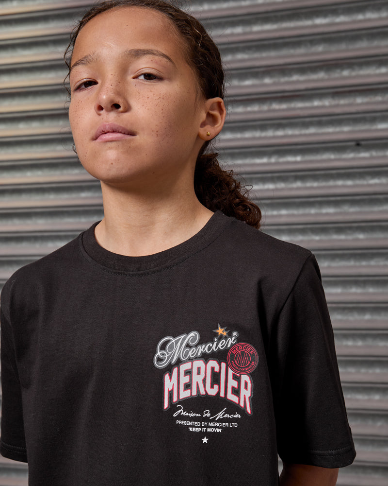 Mercier junior black Guerrilla t-shirt