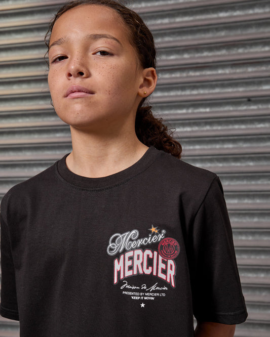 Mercier junior black Guerrilla t-shirt