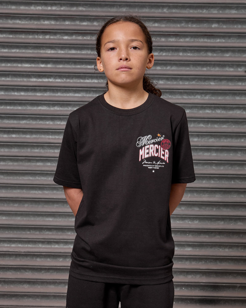 Mercier junior black Guerrilla t-shirt