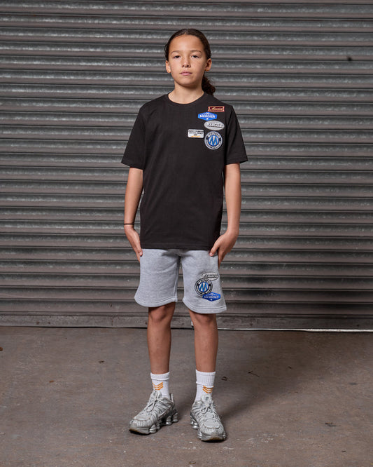 Mercier junior black OG badge t-shirt