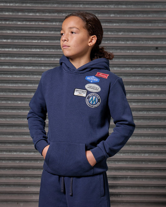 Mercier junior navy OG hoodie