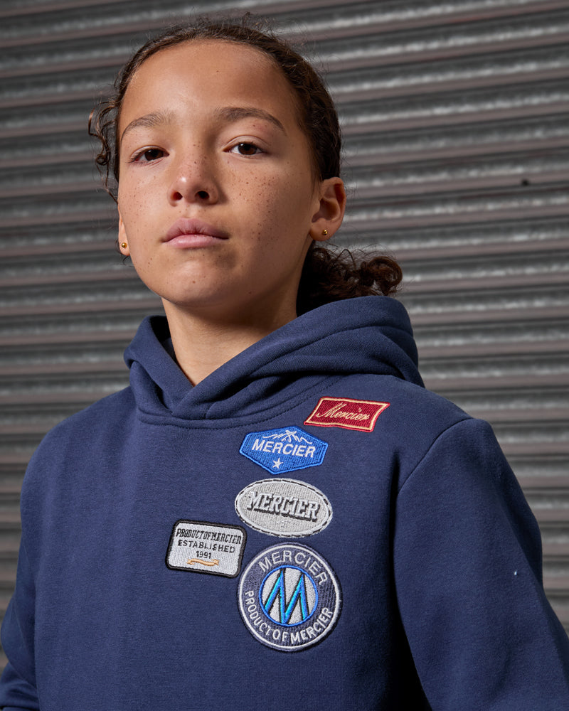 Mercier junior navy OG hoodie