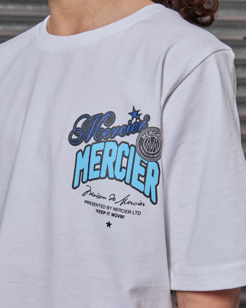Mercier junior white Guerrilla t-shirt
