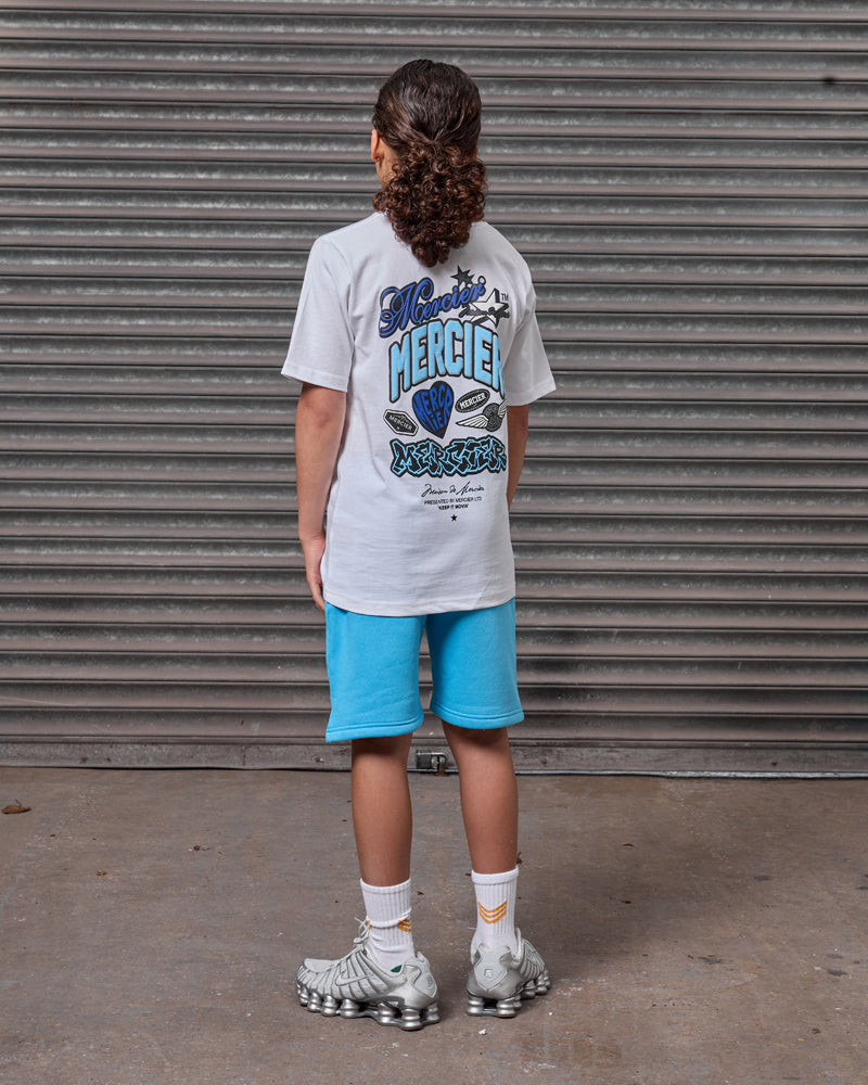 Mercier junior white Guerrilla t-shirt