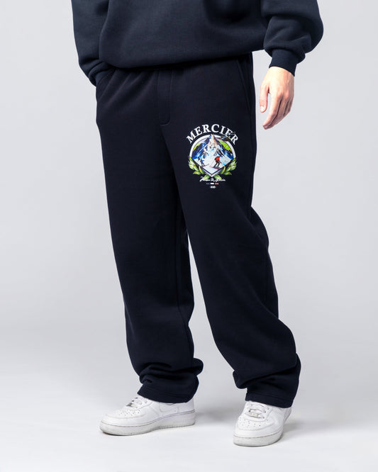 Mercier navy ski joggers