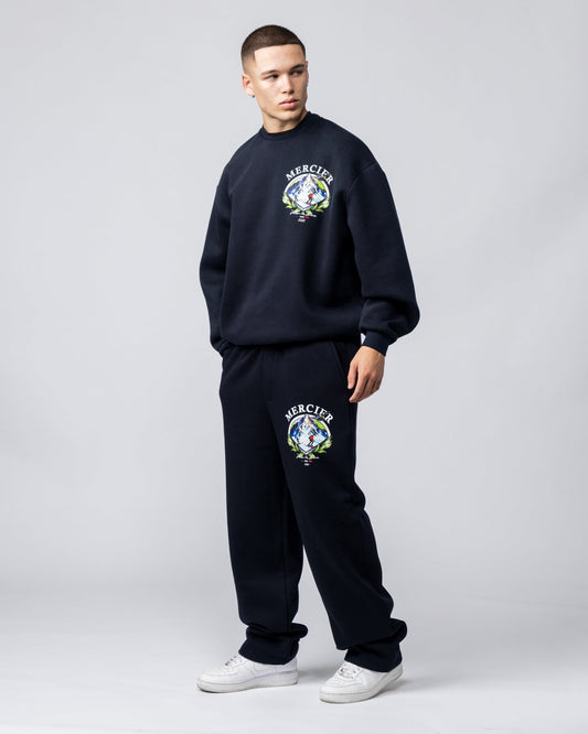 Mercier navy ski joggers