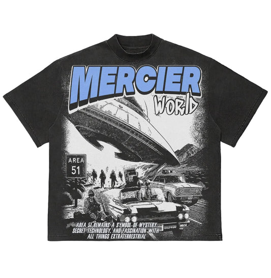 Mercier vintage black Get Away relaxed t-shirt