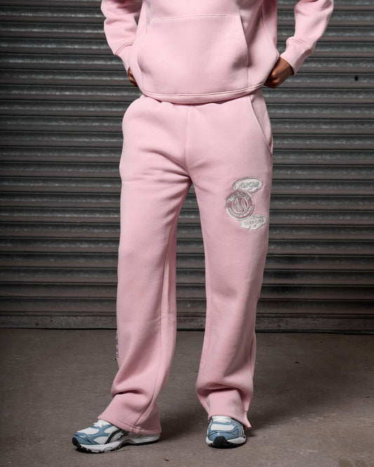 Mercier women's blush pink relaxed OG joggers