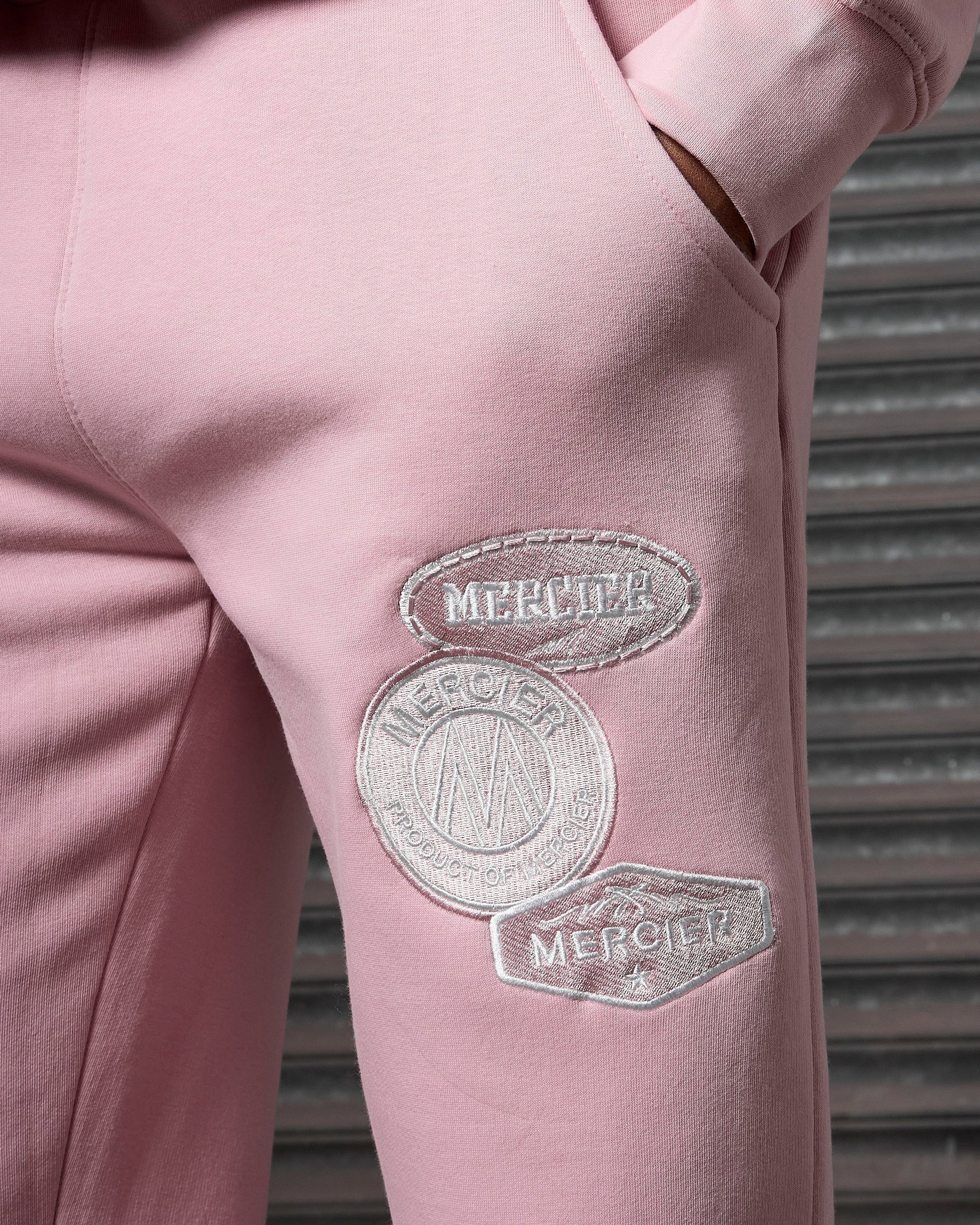 Mercier women's blush pink relaxed OG joggers
