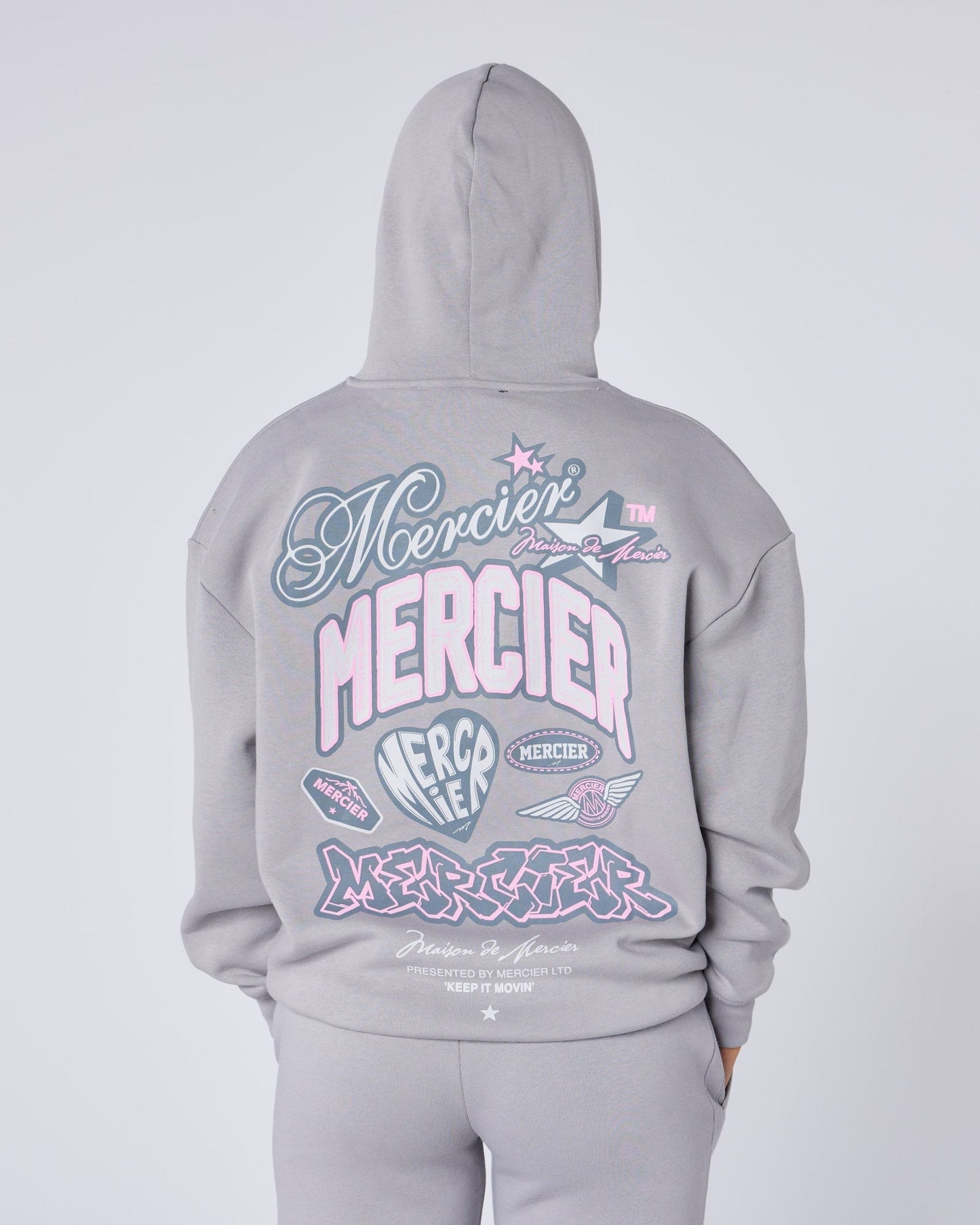 Mercier women's grey Guerrilla hood