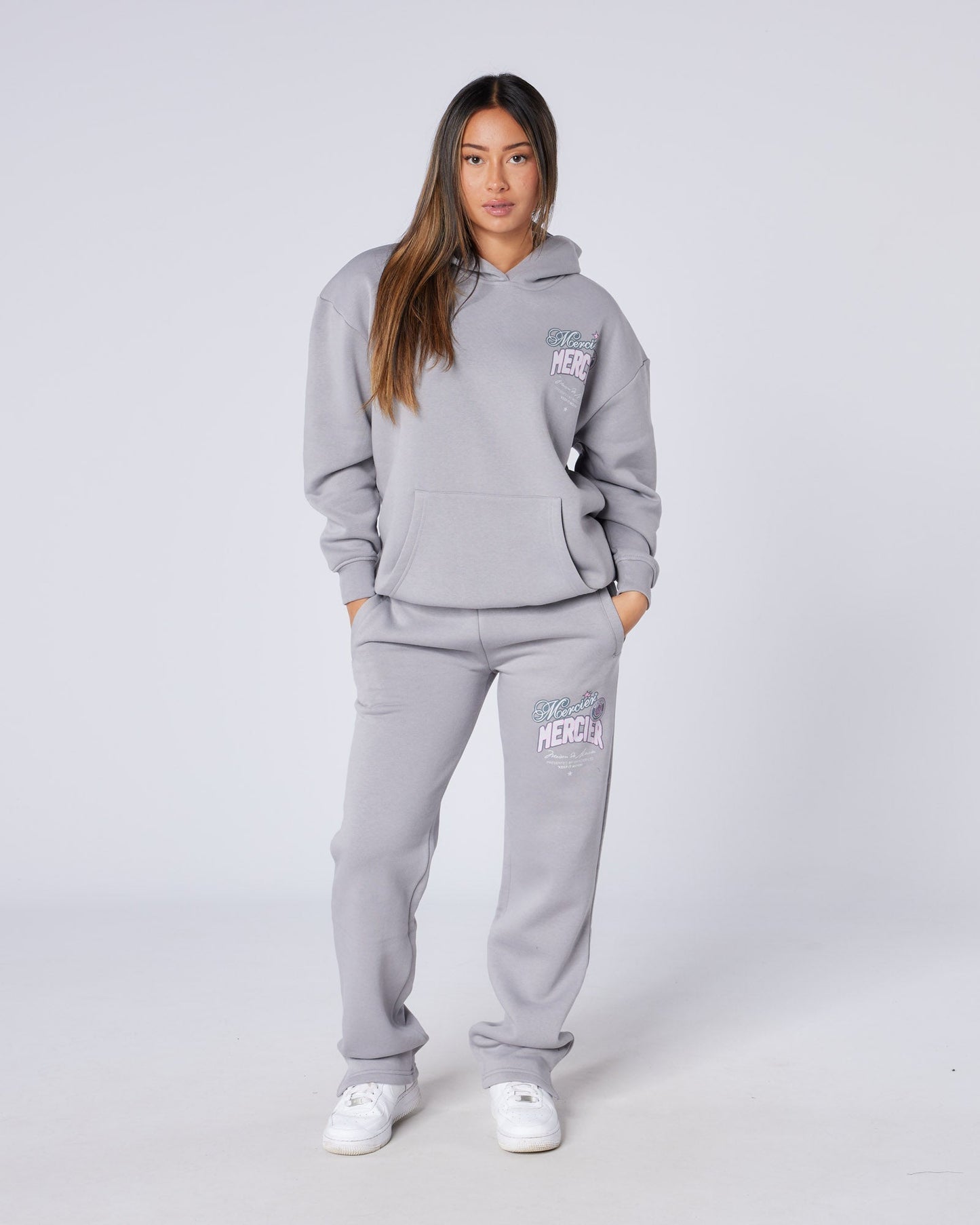 Mercier women's grey Guerrilla hood