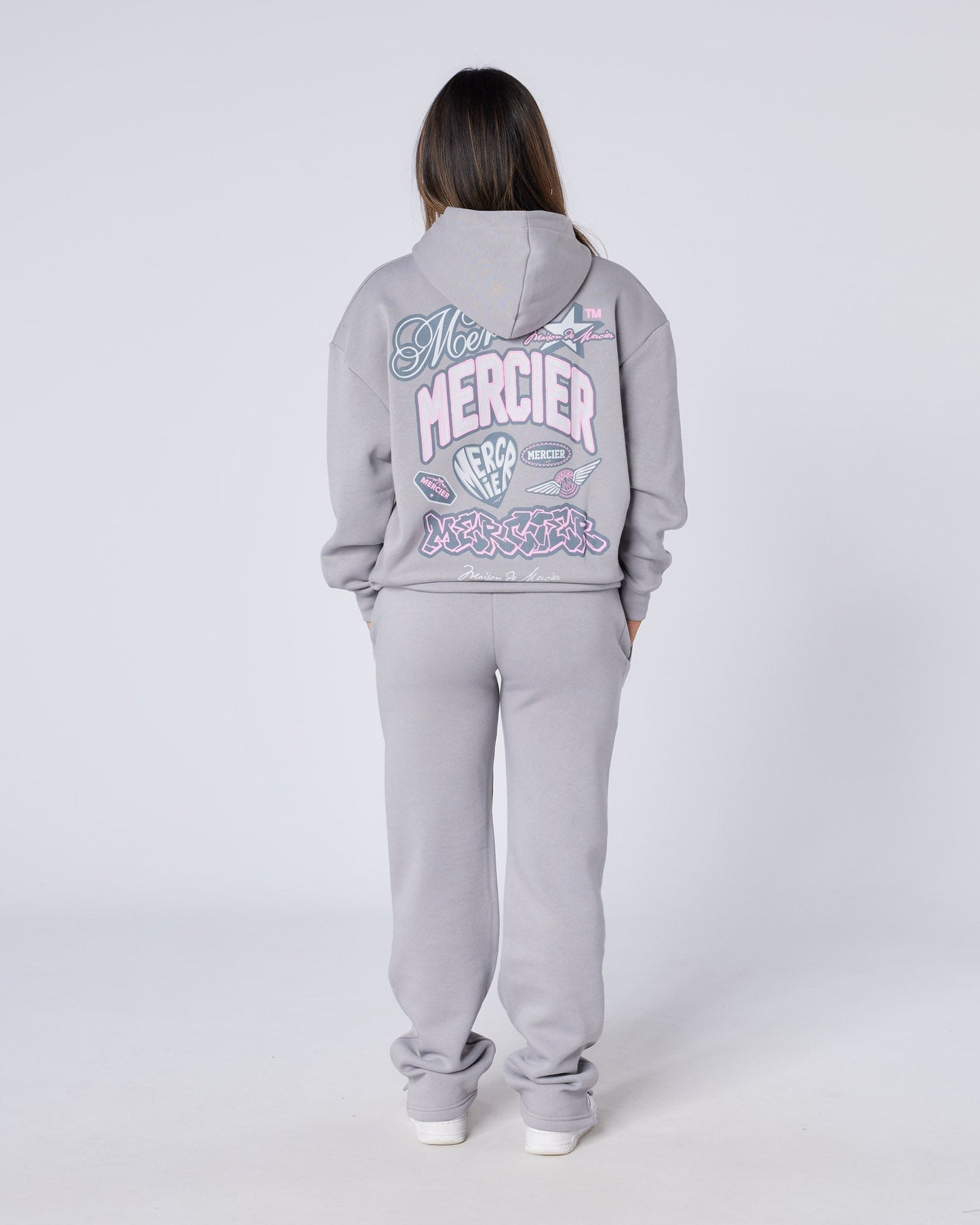 Mercier women's grey Guerrilla hood