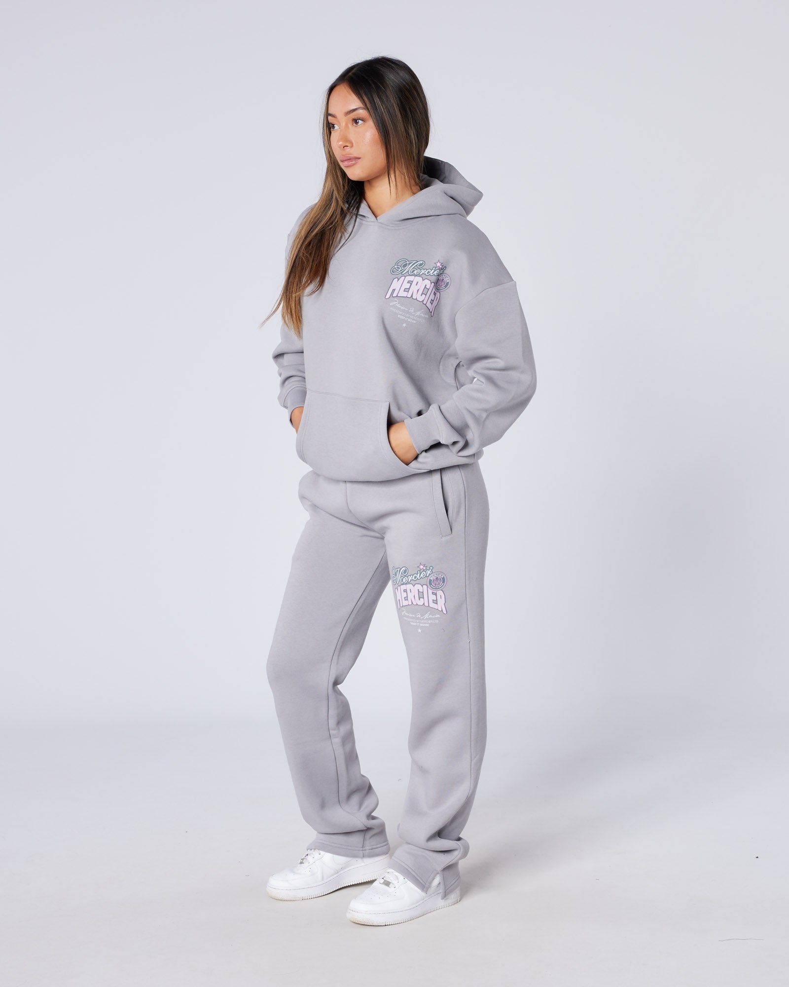 Mercier women's grey Guerrilla hood